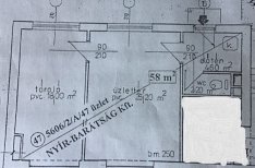 Kiadó üzlethelység, Nyíregyháza, 50 m2