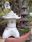 Kis Japán kerti pagoda lámpa kő lámpás Vásár Vecsés en