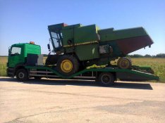 Kombájn, Vágóasztal, MTZ, Zetor, Traktor, Permetező, Gépszállítás