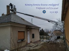 Kosaras emelőgépek Bérbeadók! 21 méteres munkamagasságig