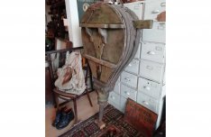 Kovács fújtató, nagyméretű iparos szerszám, kellék, loft