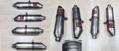 Ktm Lc4 Akrapovic titán kipufogó 05-06