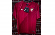 Lengyel válogatott piros eredeti Nike 2018-as VB mez (L)