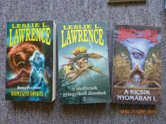 Leslie L. Lawrence könyvek, könycsomag,Mogyoróallergia,Csontfarkas,Kic