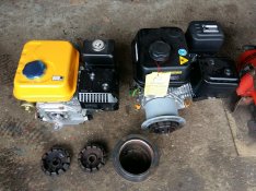 MF 70 -hez Új 4 ütemű Benzin motor készlet Garanciával MF-70 MF70