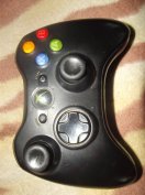 M-62. Xbox 360 Fekete Vezeték Nélküli Controller
