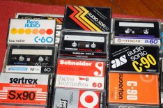 Magnó kazetta kazetták Pioneer Hitachi Sanyo Alme tape deck
