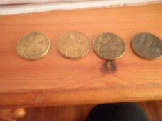 Magyar 2 forintos 4 db