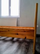 Masszív, Tömör Fenyő Ágykeret 160x200 (RS Sára típus) - Azonnal Vihető