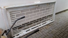 Masszív biztonsági rácsajtó speciális Mauer zárakkal