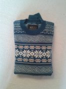 Mills Brothers 1953 férfi pamut/gyapjú pulóver S M-es