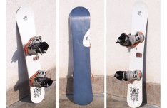 Mint az új!! Made in USA!! 152 cm-es Escape snowboard 41-42-es cipővel