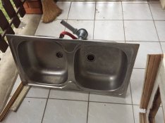 Mosogató tálca 2 medencés