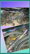 Mountain bike Monti hegyi kerékpár lila bicaj 26 bicikli hegyikerékpár