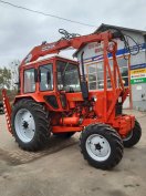 Mtz 82 kcr 4010 rakodó erdészeti gumival