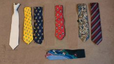 Nyakkendő, csokor nyakkendő különleges darabok, mindenféle mintával. Á