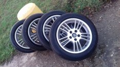 Nyári gumiabroncs 205/55/16, digitális klíma konzol Opel Vectra B