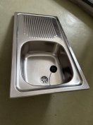 Olcsón! Teka fém mosogatótálca 1B 1D 80x44 cm