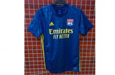 Olympique Lyon eredeti kék adidas 2020-21-es mez (M)