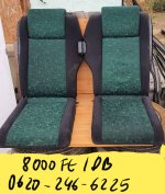 Opel zafira A pot ülés 3.sor