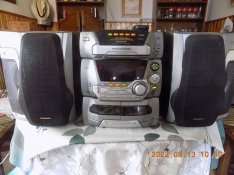 Panasonic hifi Saak 45 2x160W