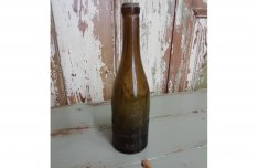 Pannónia sörösüveg, szép dekorációs régi feliratos sörösüveg, Magyar c
