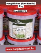 Parajdi Kénes Jódos fürdősó, 5kg! Parajdi Só