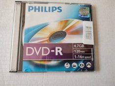 Philips DVD-R 4,7GB 16x írható DVD