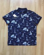 Polo Ralph Lauren - Prémium - hímzett márkalogós pamut piquepóló.