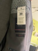 Prémium Balance Slim Fit férfi öltöny (50) - Modern szürke