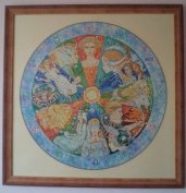 Puzzle Asztrokör - egyedi!