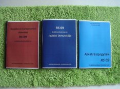 RS-09 kezelési, javítási, alkatrészkatalógus