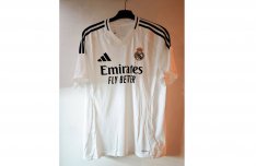 Real Madrid eredeti fehér fekete adidas 2024-25 mez (L)