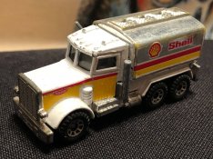 Régi matchbox retro Peterbilt 1981 made in Thailand Shell