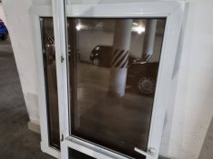 Rehau műanyag ablak 117x170, bukó-nyíló, hővisszaverős üvegezéssel