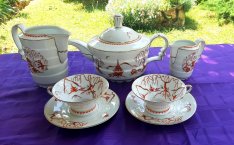 Rodenthal porcelán teás szett