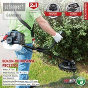 Scheppach fűkasza PBC32TC4 garanciával. Barkácsgépek Centrum