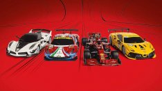 Shell matricák matrica gyűjtő Ferrari bluetooth kisautók 2021