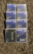 Sony Pro Dat Plus 15 Original Dat Kazetta 8 Darab új bontatlan 