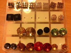 Swarovski fülbevaló új