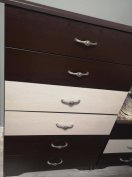 Szekrénysor és komód