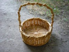Tároló kosár kézi kosár fonott rattan kosár