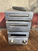 Technics hifi hibás SE-HD350 erösitö magno cd lejátszó tuner