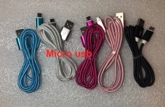 Telefon Micro USB töltő és adatkábel 2.4A 1 méter több színben