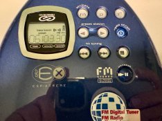 Thomson LAD 1099R Discman FM rádióval