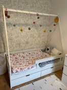 Tipi sátor gyerekágy/házikó gyerekágy