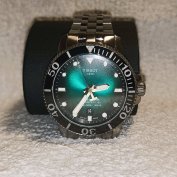 Tissot Seastar 1000 Powermatic 80 (Zöld) Full Set