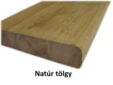 Tölgy és bükk lépcsőlap gyártása egyedi igény szerint