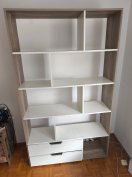 Tölgy fehér színű polc