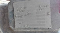 Tolózár elzáró hajtómű, kézi és elektromos